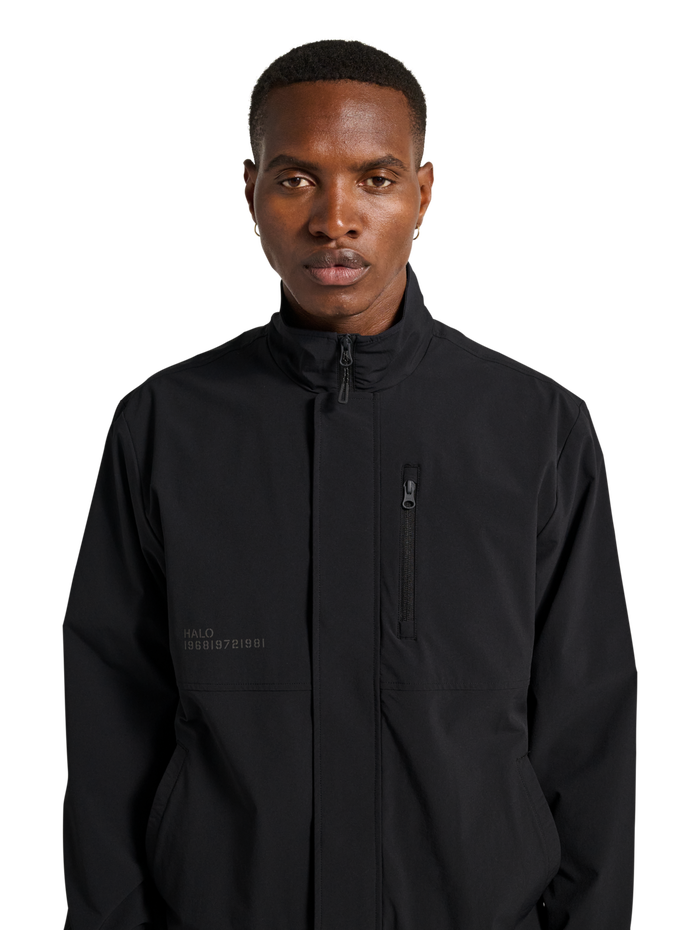 HALO TACTICAL OVERSHIRT, BLACK, model