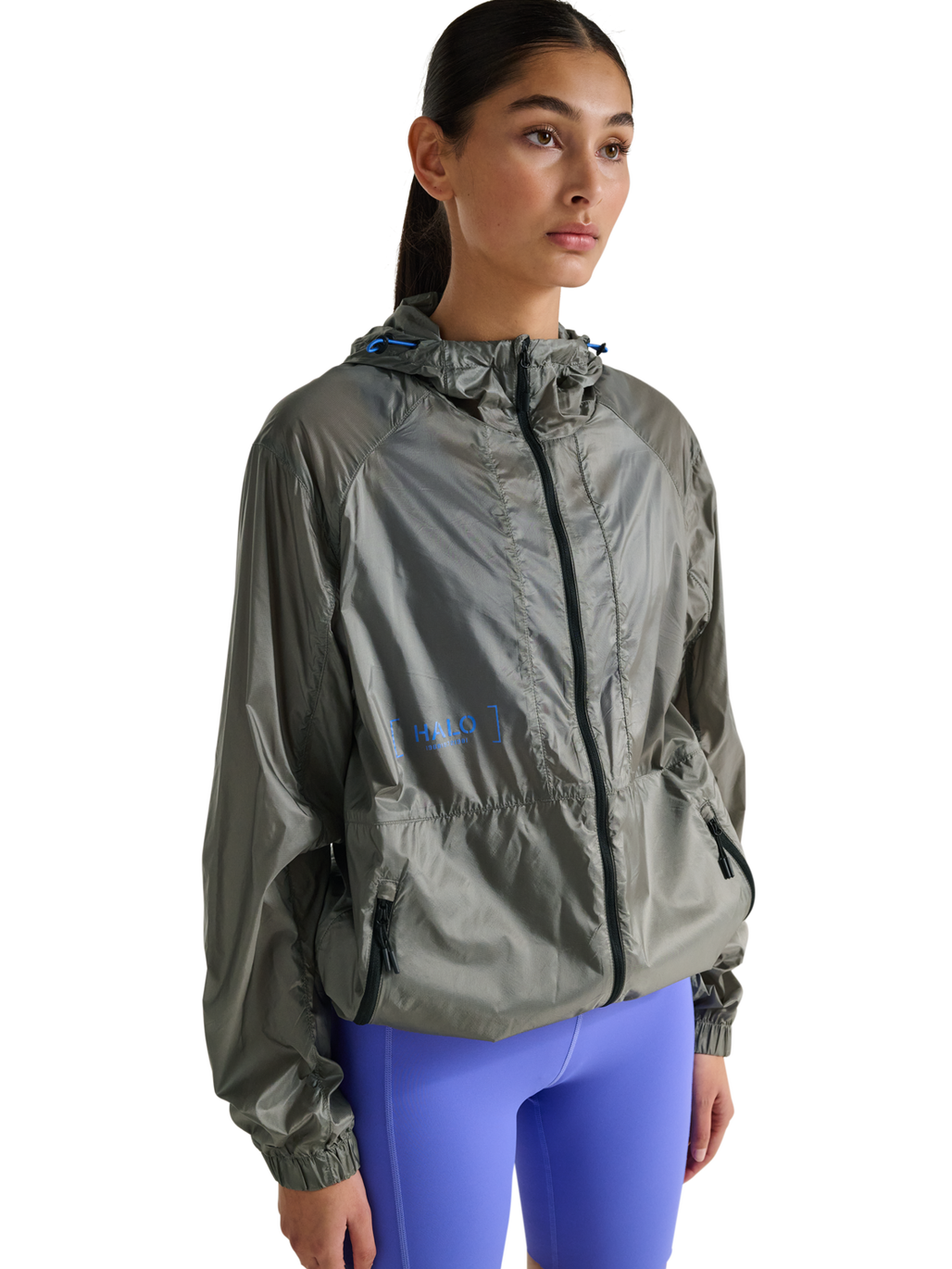 HALO SABER JACKET 2.0, WILD DOVE, model