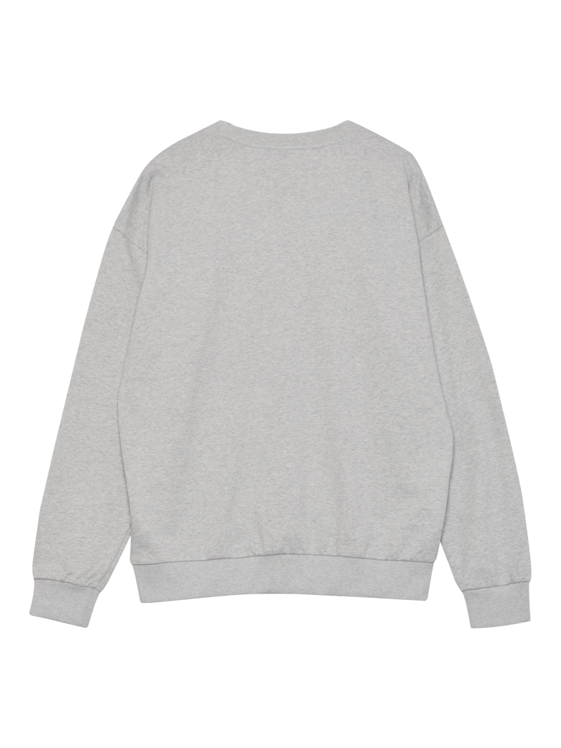 HALO UNIFORM BOXY CREW, LIGHT GREY MELANGE, packshot