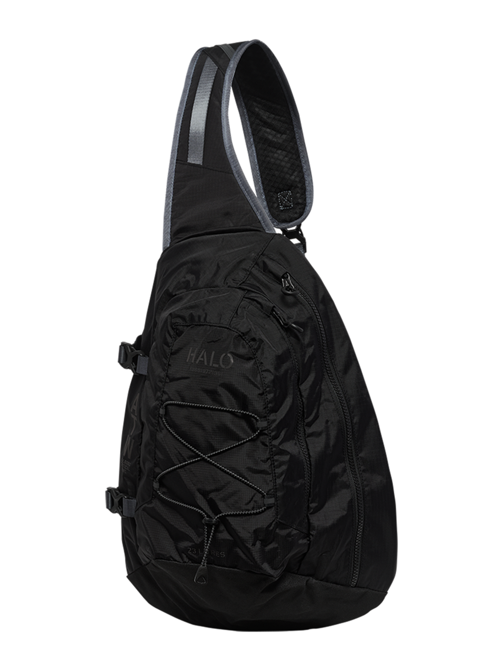HALO UTILITY CROSSBODY BAG, BLACK, packshot