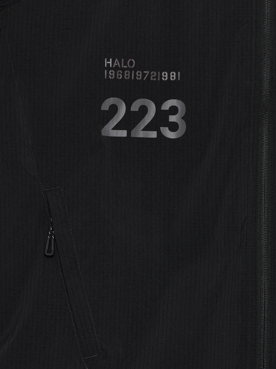 HALO STEEL JACKET, BLACK, packshot