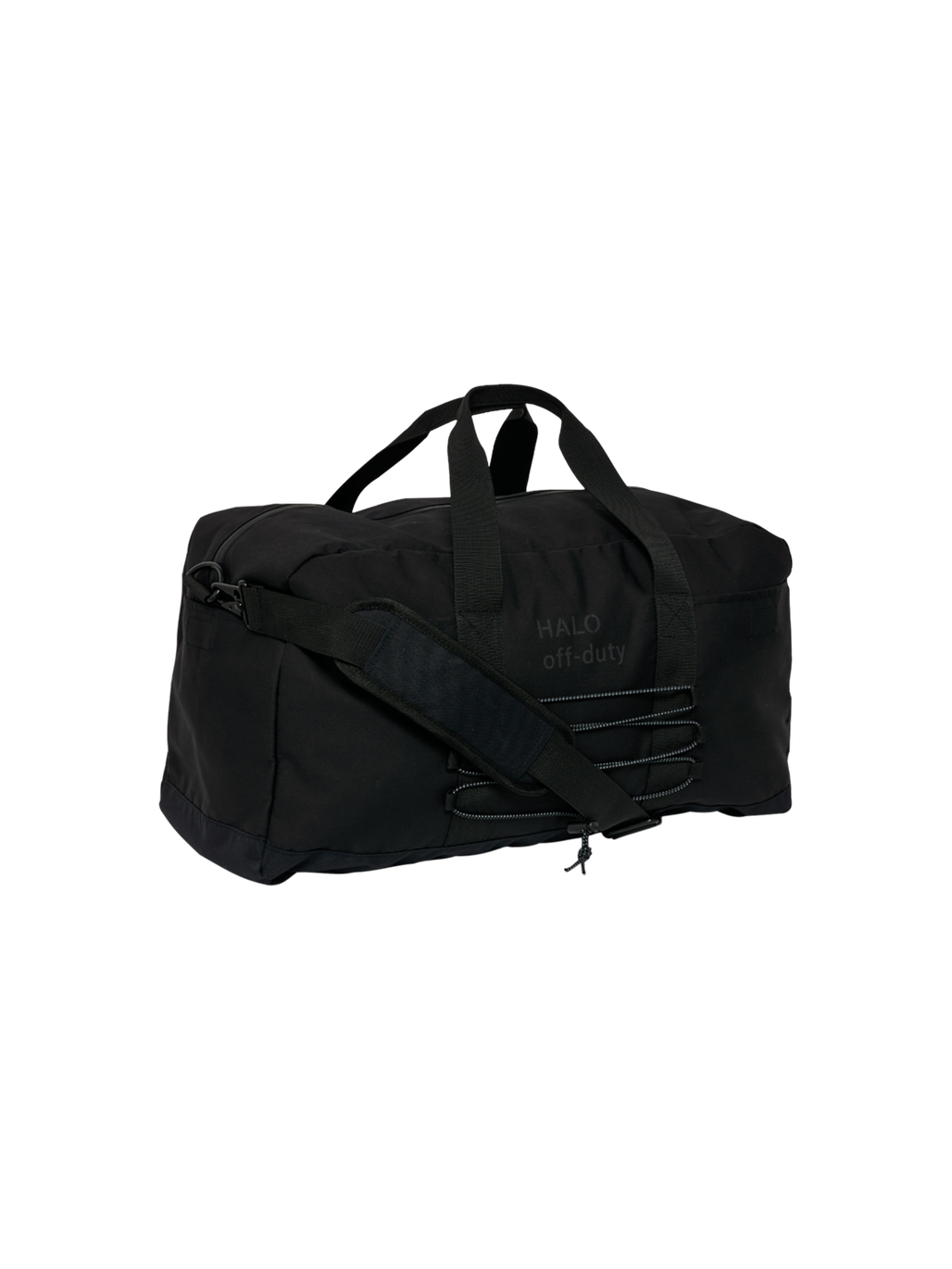 HALO DURA DUFFLE BAG, BLACK, packshot