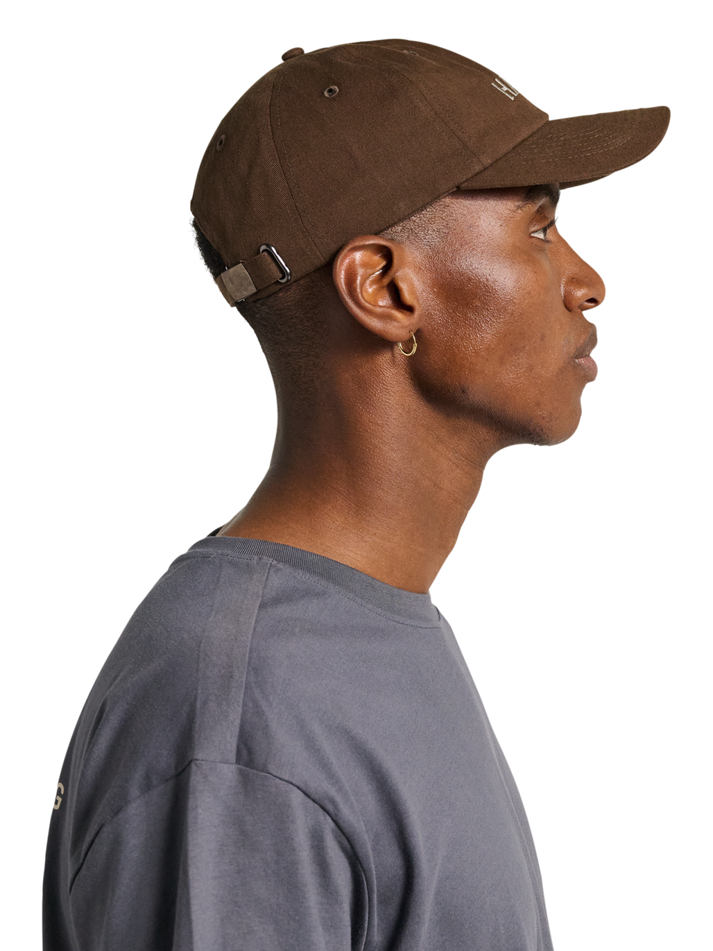HALO COTTON CAP, CHOCOLATE TORTE, model