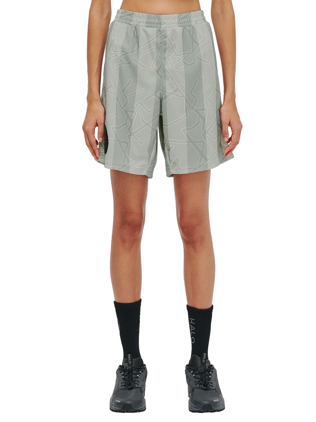 DBU-HALO 24 GK SHORTS, HARBOR MIST, model