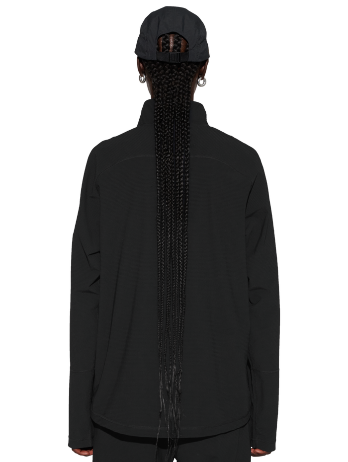 HALO AIRBORNE HALF ZIP, BLACK, model