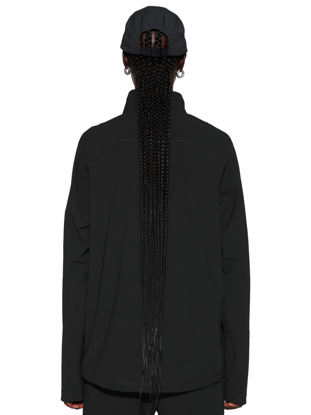 HALO AIRBORNE HALF ZIP, BLACK, model
