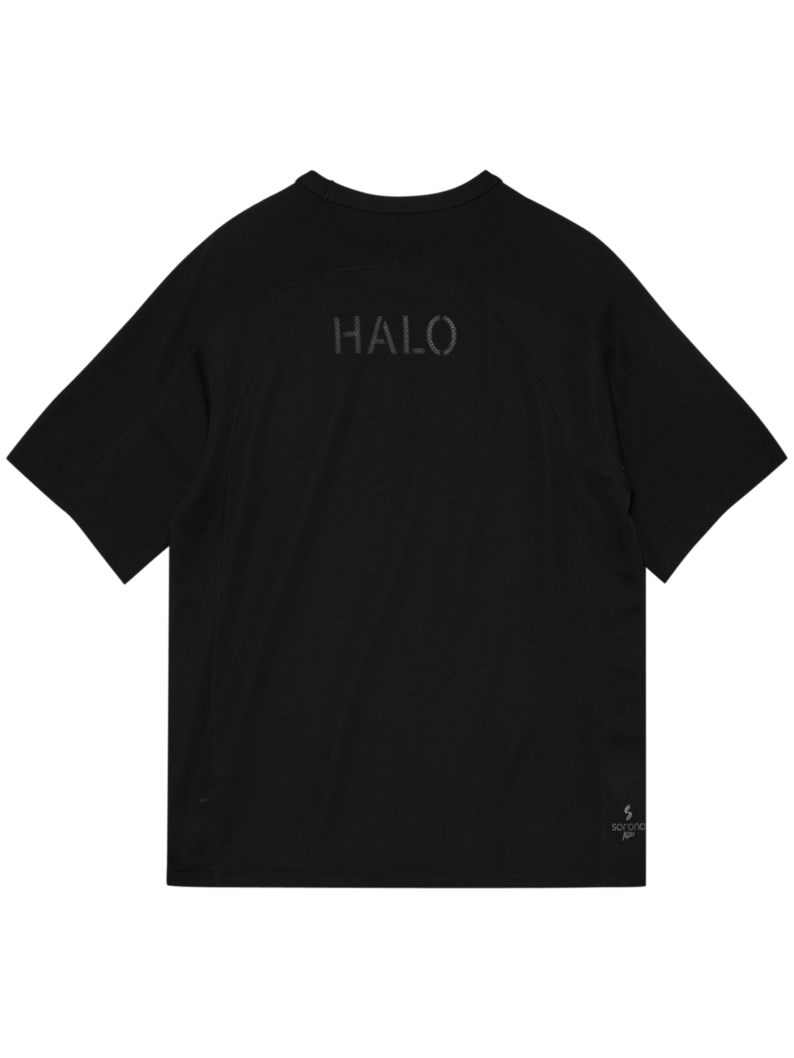 HALO SORONA BOXY T-SHIRT, BLACK, packshot