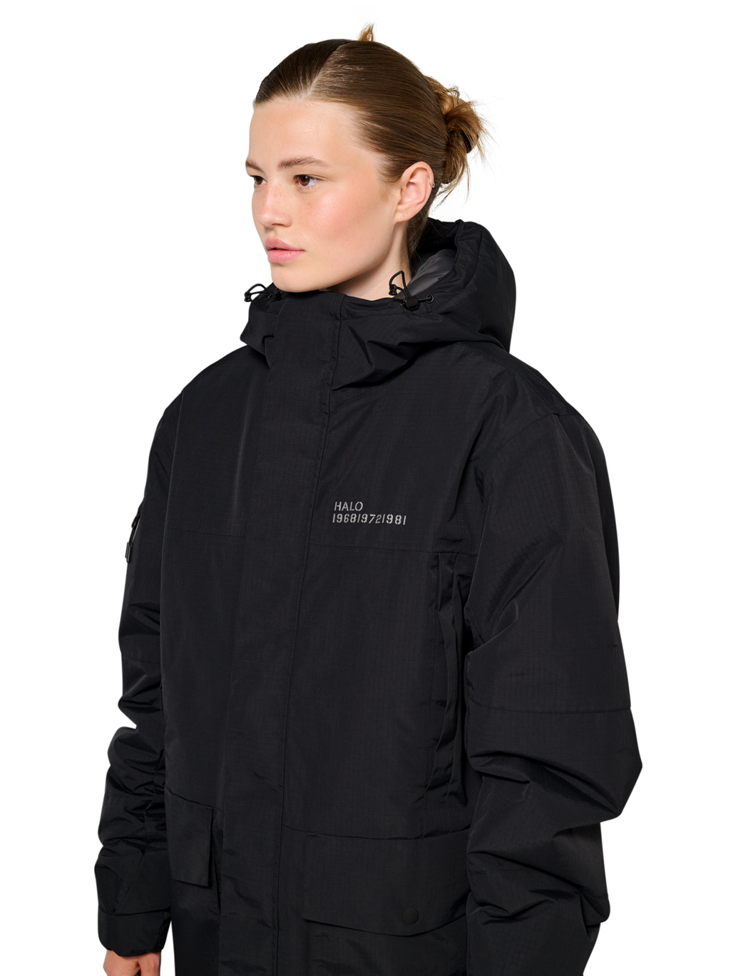 HALO RECON THERMOLITE  PARKA, BLACK, model