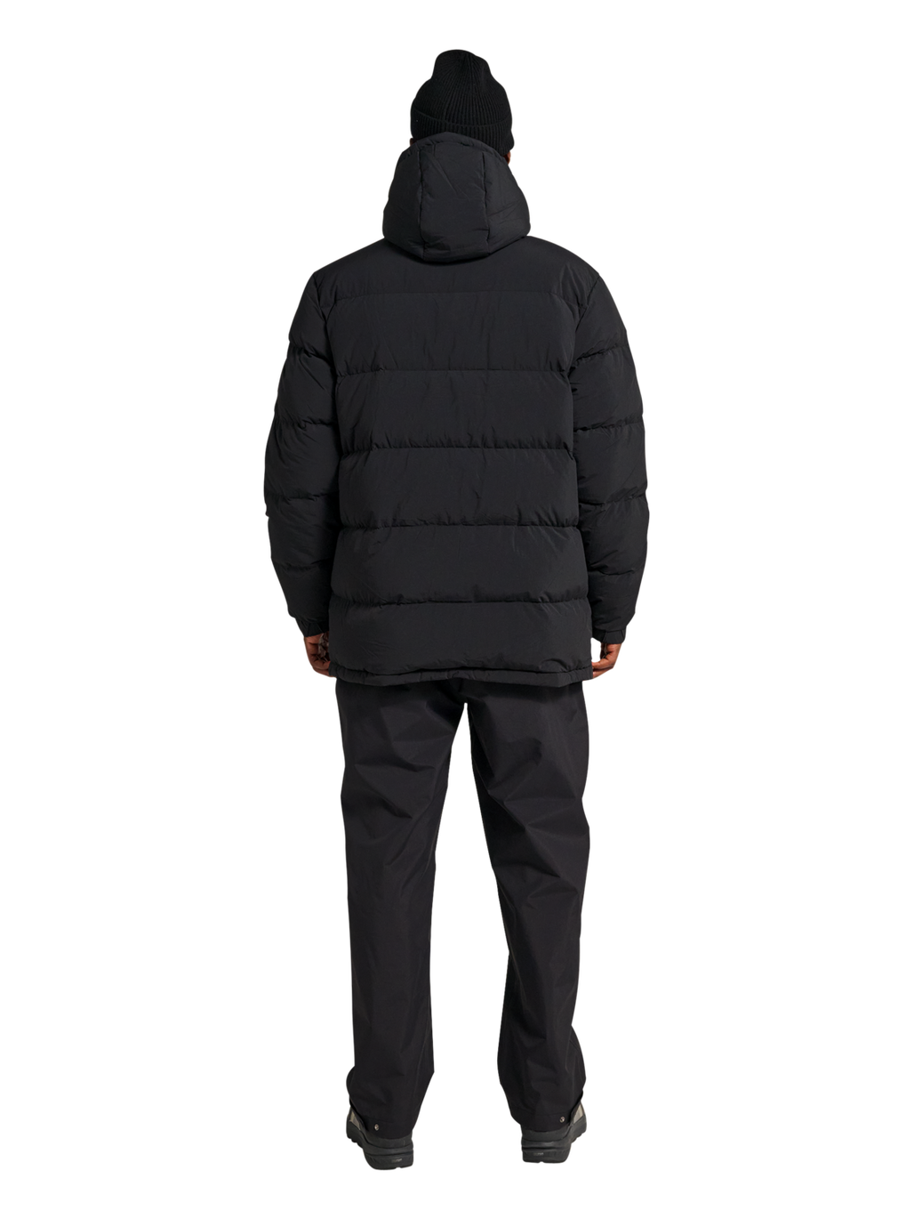 HALO MOUNTAIN DOWN JACKET, BLACK, model
