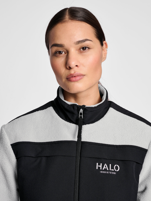 HALO S FLEECE JACKET, HARBOR MIST, model