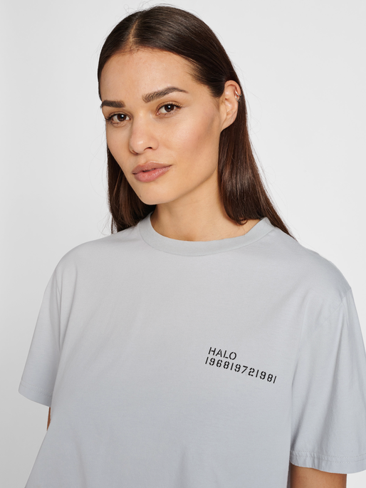 HALO COTTON TEE, HARBOR MIST, model