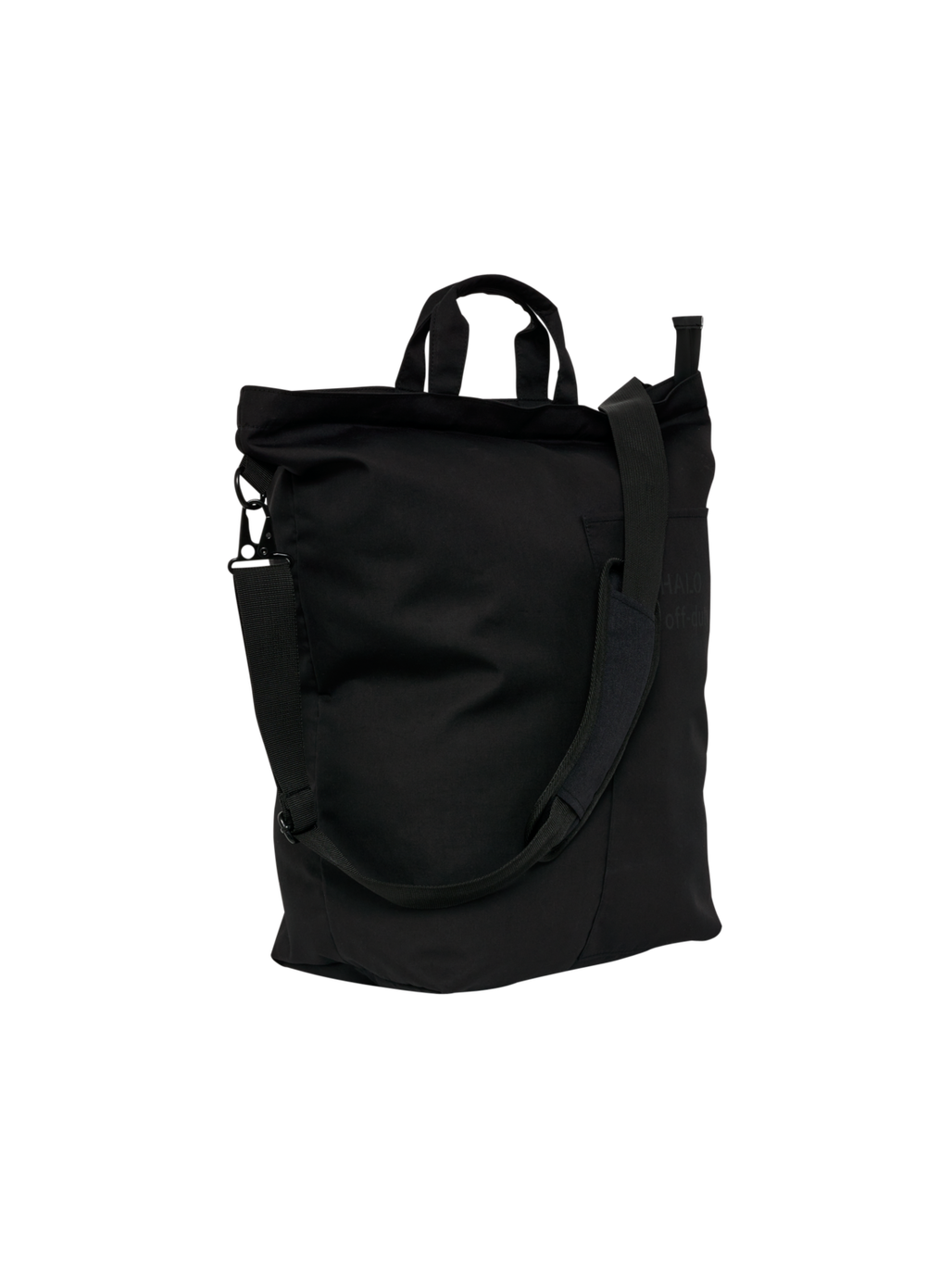 HALO DURA TOTE BAG, BLACK, packshot