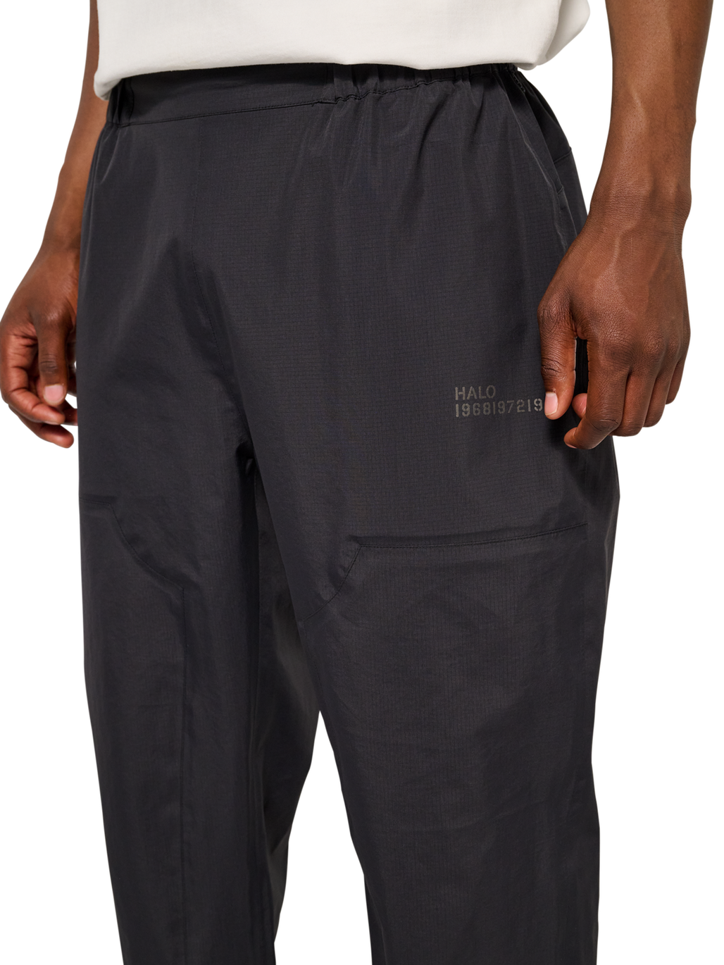 HALO GHOST SHELL PANTS, BLACK, model