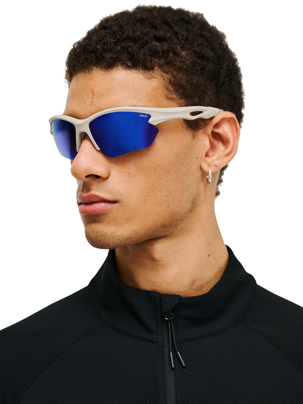 HALO X MESSY WEEKEND SUNGLASS NO 1, !BLUE HEAVEN, model
