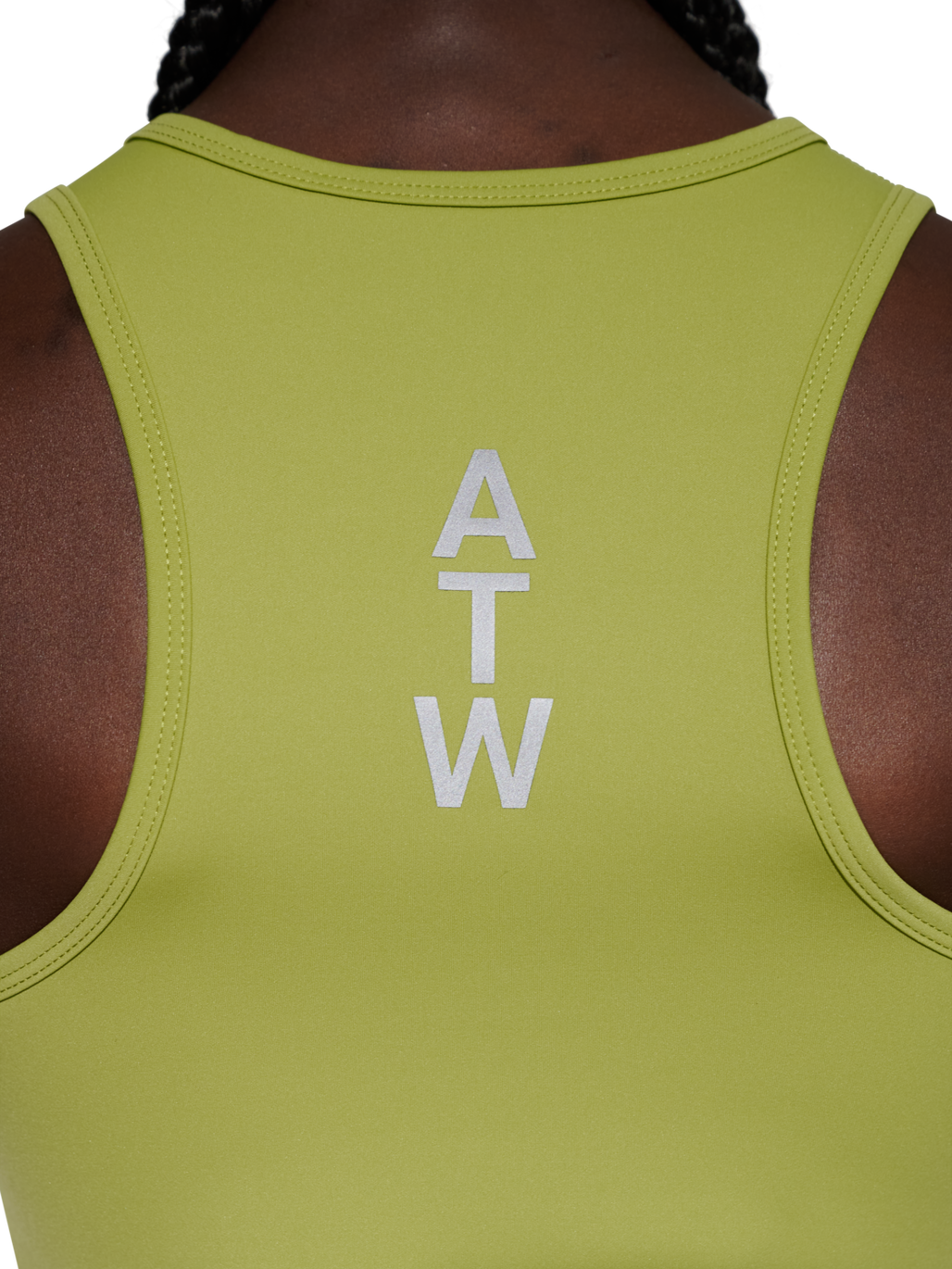 HALO WOMEN TRAINING TOP, TURTLE GREEN, model