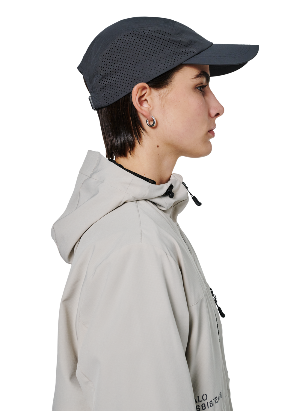 HALO NYLON LIGHTWEIGHT CAP, RAVEN, model