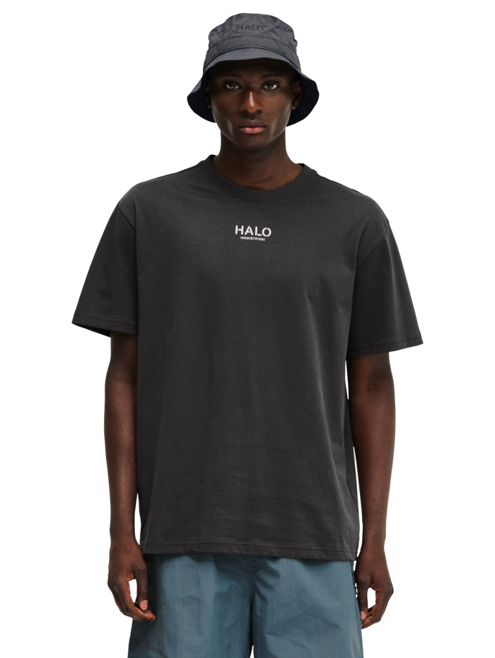 HALO GRAPHIC T-SHIRT 02, RAVEN, model