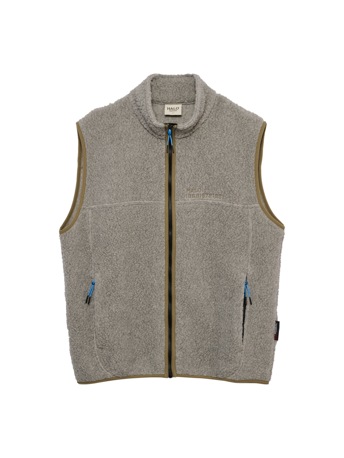 HALO MOVE POLARTEC FLEECE VEST, TURTLEDOVE, packshot