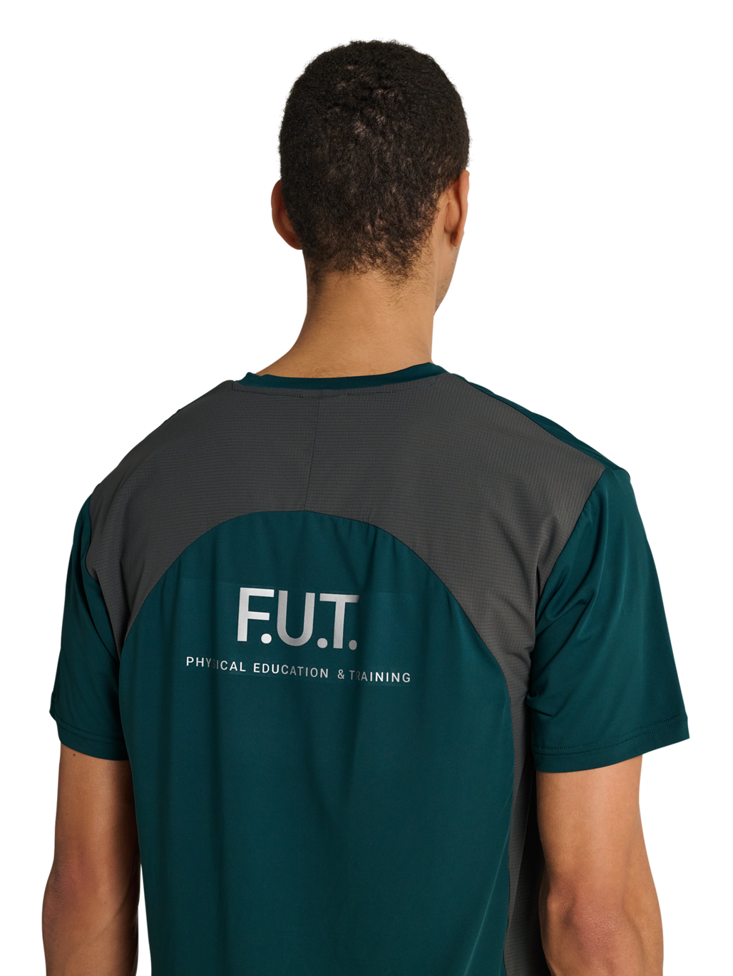 HALO DIVISION T-SHIRT, SEA MOSS, model