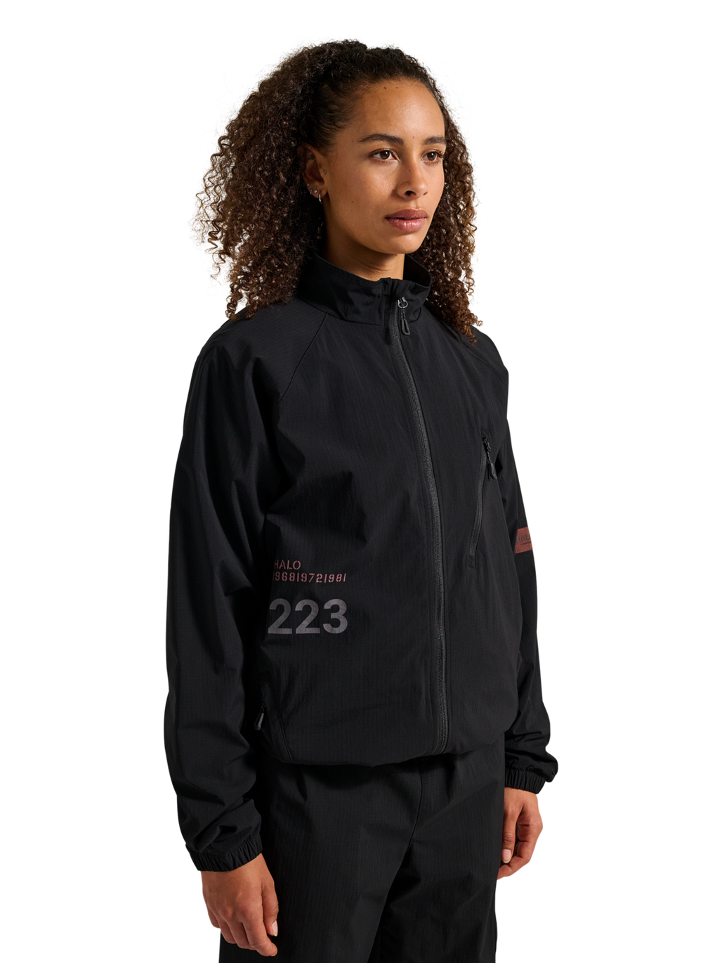 HALO STEEL JACKET, BLACK, model