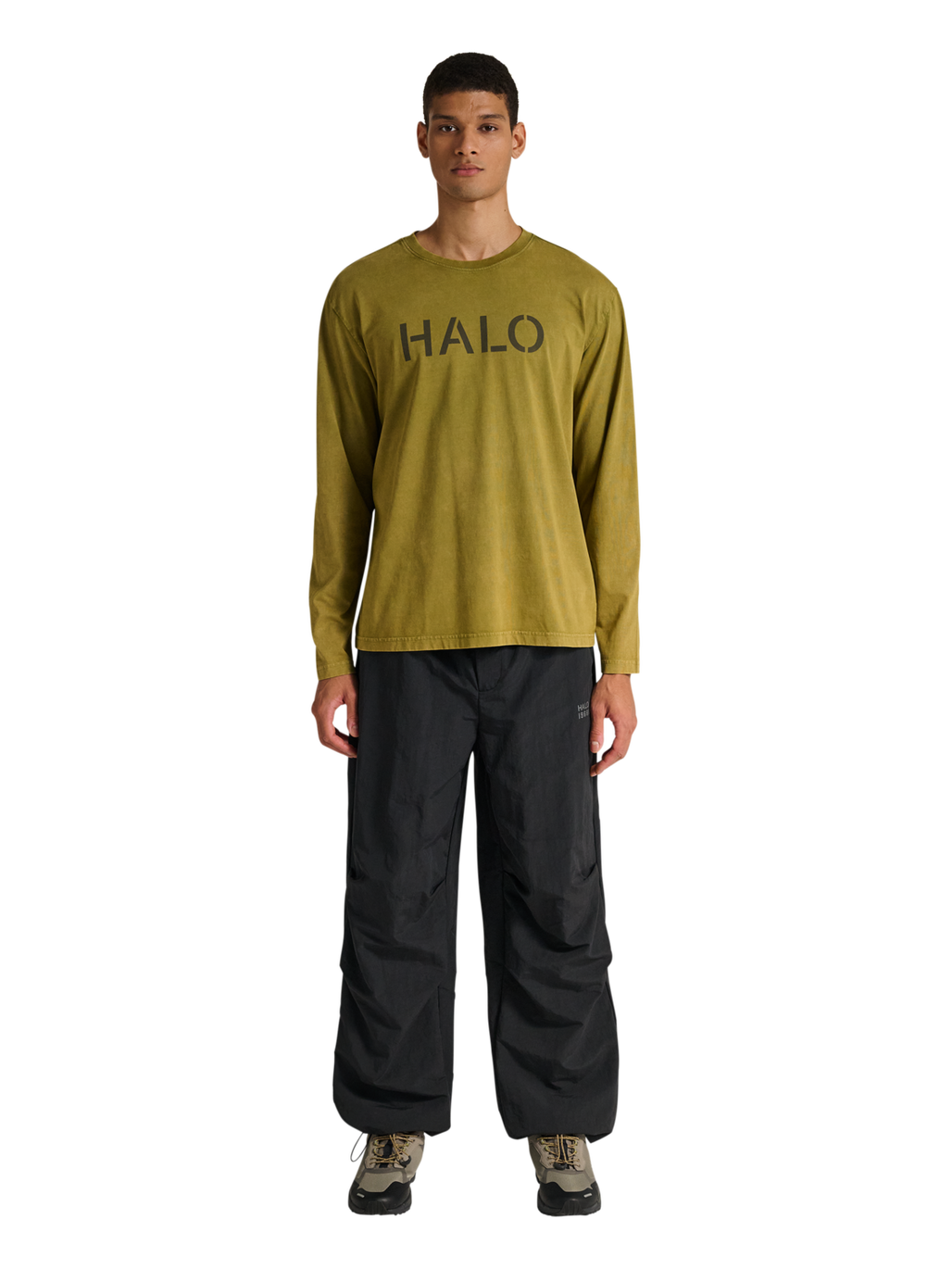 HALO CORDURA BALLON PANT, BLACK, model