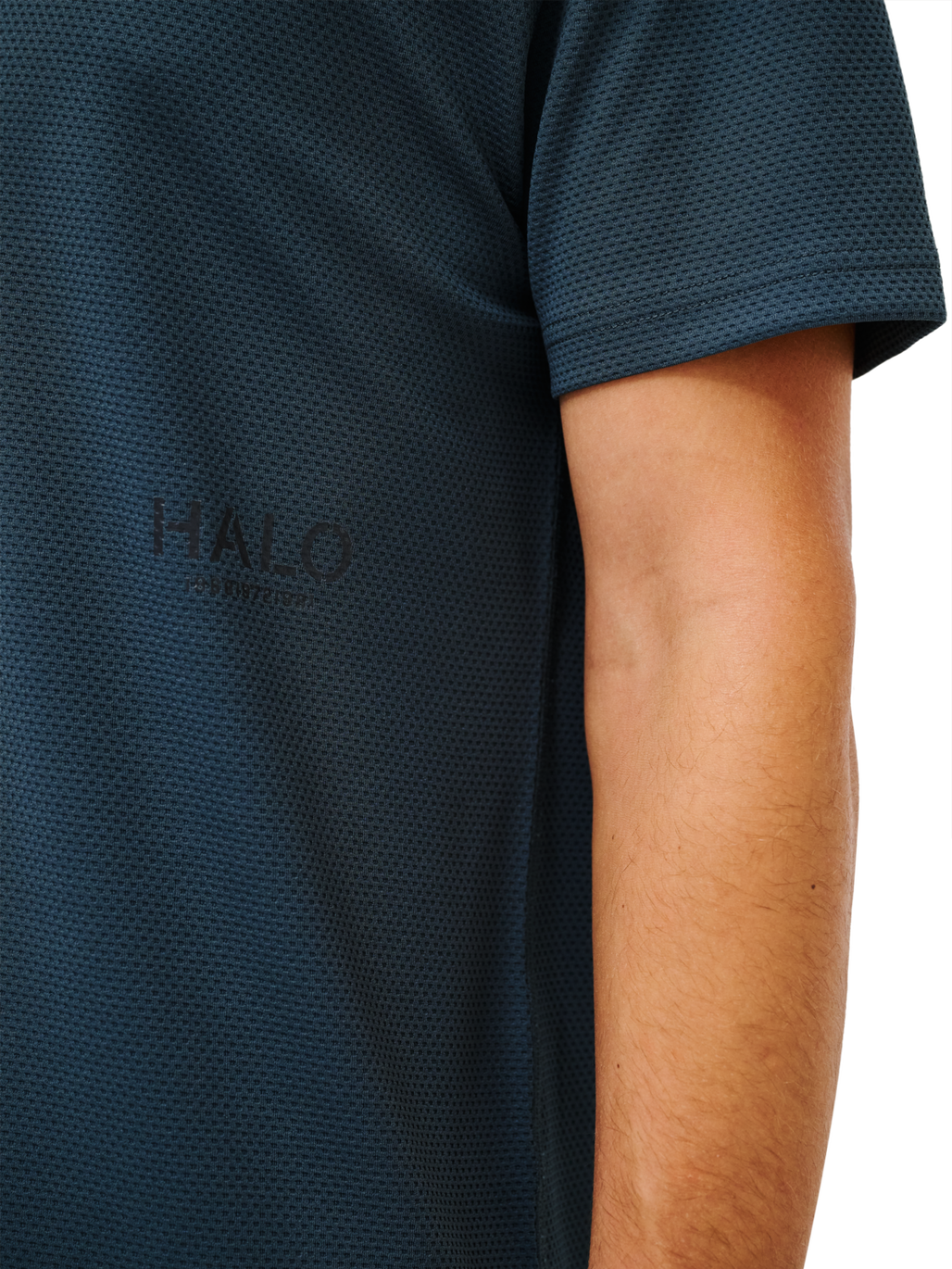 HALO SORONA T-SHIRT, DARK SLATE, model