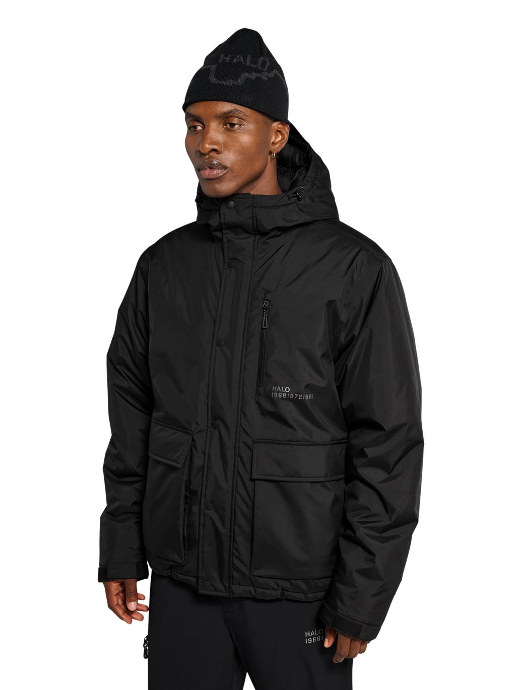 HALO PHANTOM 3M THINSULATE JACKET, BLACK, model
