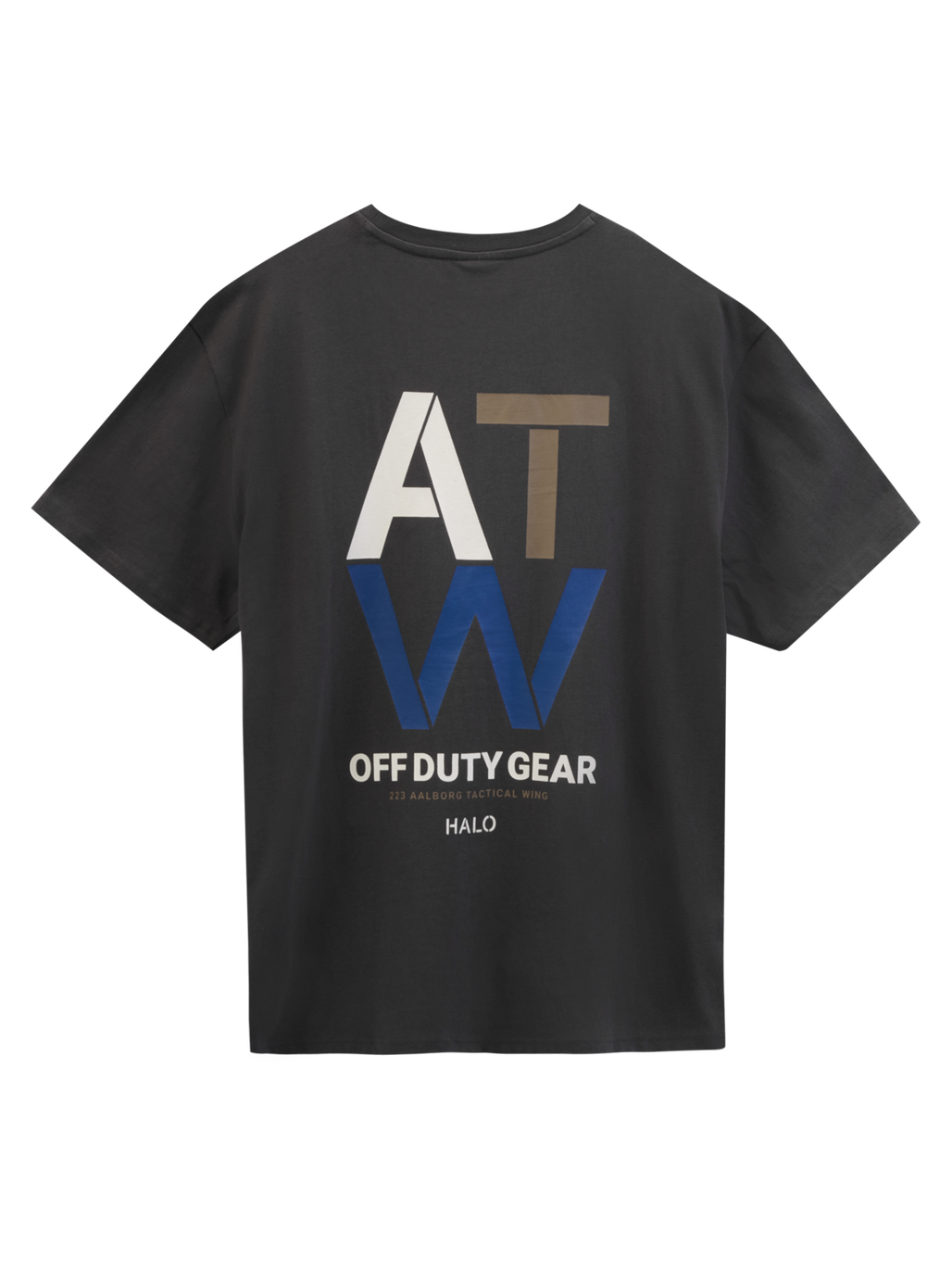 HALO DUTY T-SHIRT, RAVEN, packshot