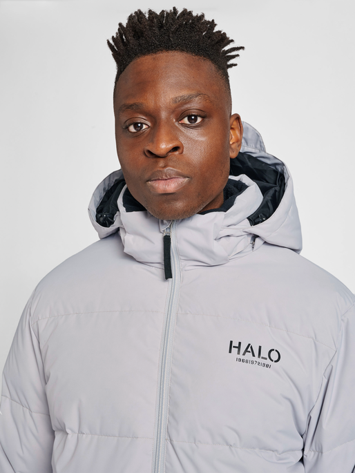 HALO DOWN PUFFER, HARBOR MIST, model