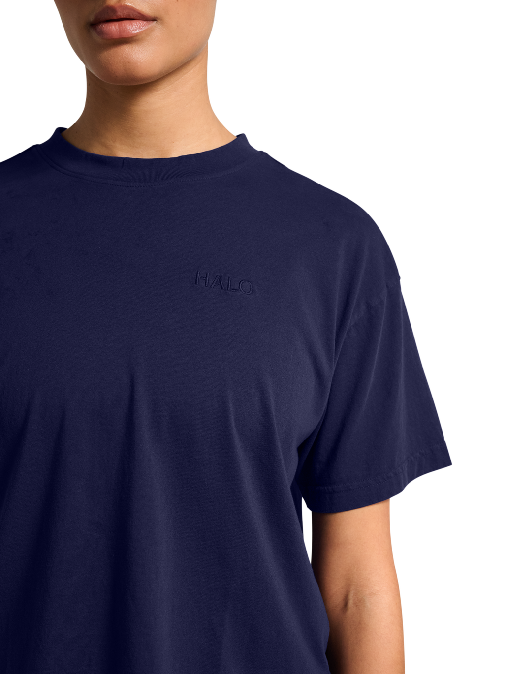 HALO WOMEN LOGO T-SHIRT 2.0, ASTRAL AURA, model