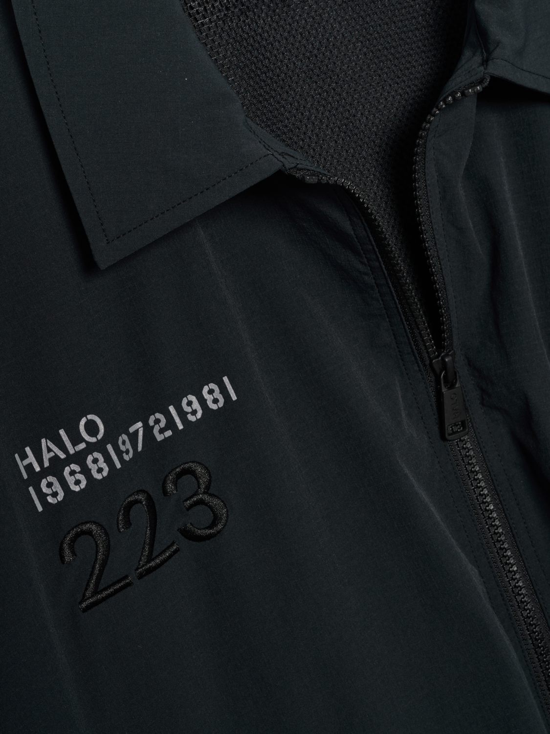 HALO MOVE OVERSHIRT, BLACK, packshot