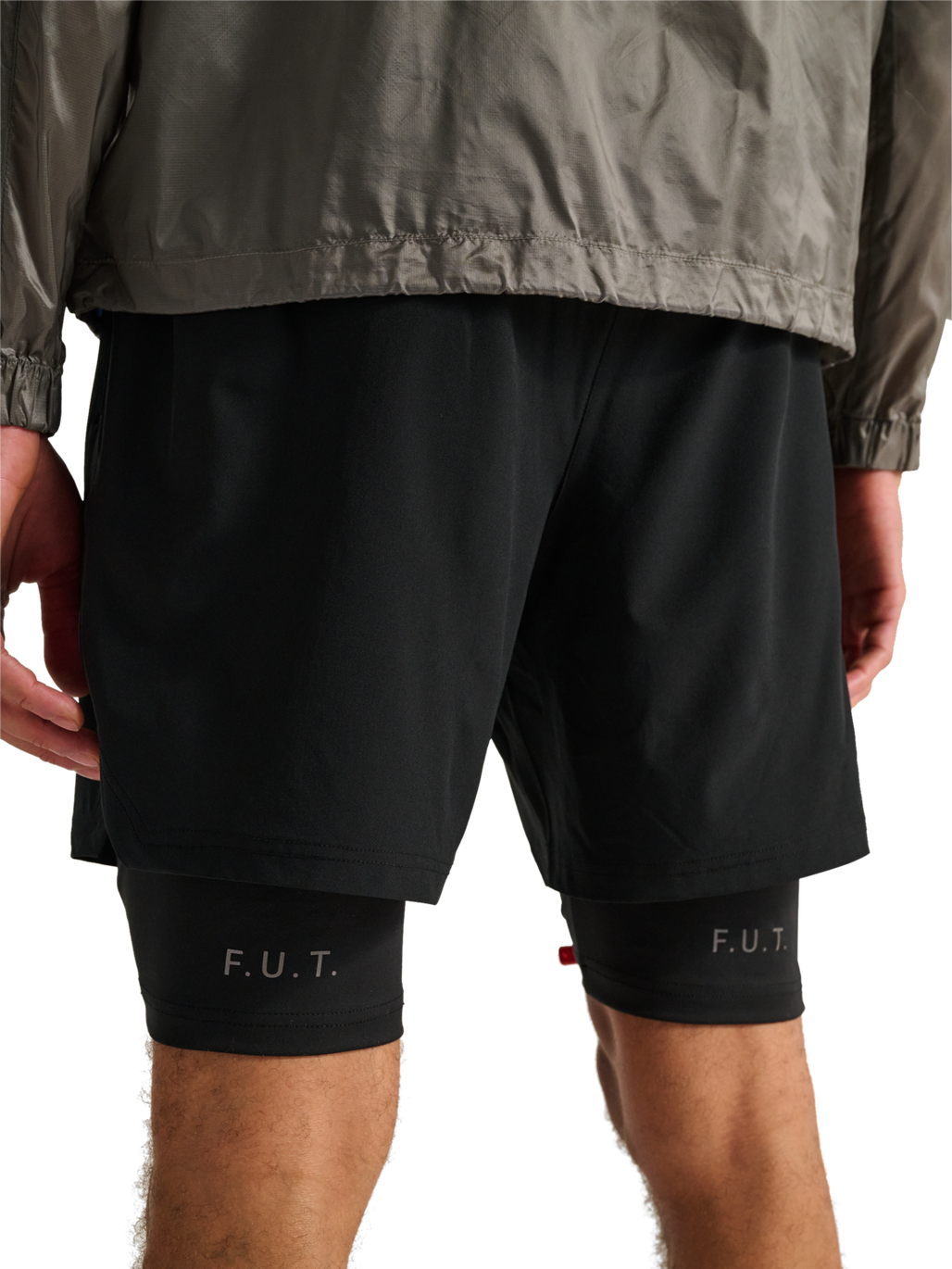 HALO 2 in 1 SHORT, BLACK, model