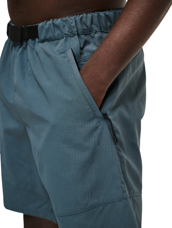 HALO ASSET SHORTS, DARK SLATE, model