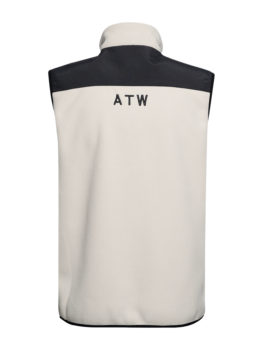 HALO BLOCKED FLEECE VEST, SILVER LINING, packshot