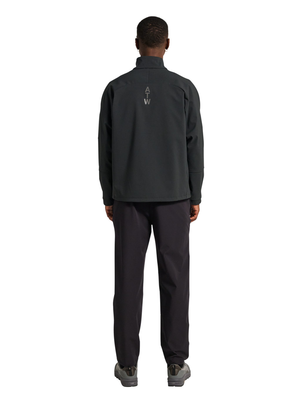 HALO ELITE SOFTSHELL JACKET, BLACK, model