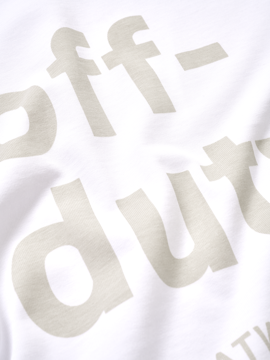 HALO GRAPHIC LOGO T-SHIRT, WHITE, packshot