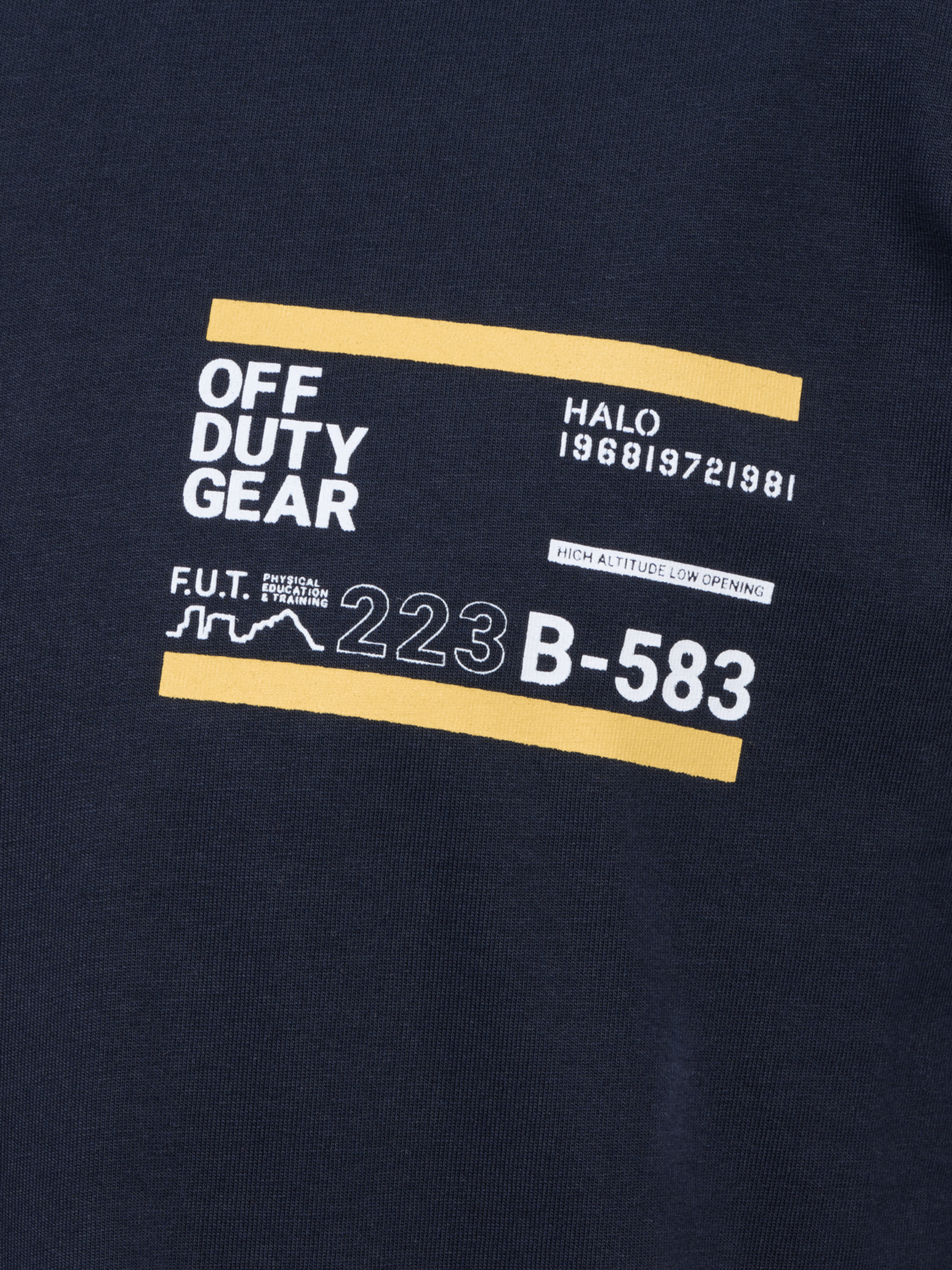 HALO GRAPHIC T-SHIRT 07, DEEP WELL, packshot