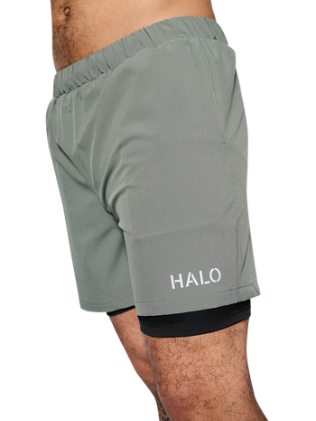 HALO 2IN1 TECH SHORT, AGAVE GREEN, model
