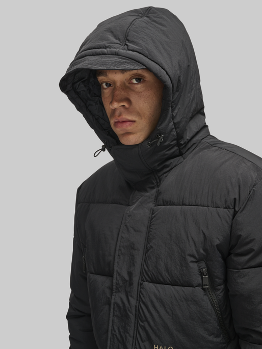 HALO THERMOLITE LONG PUFFER, BLACK, model