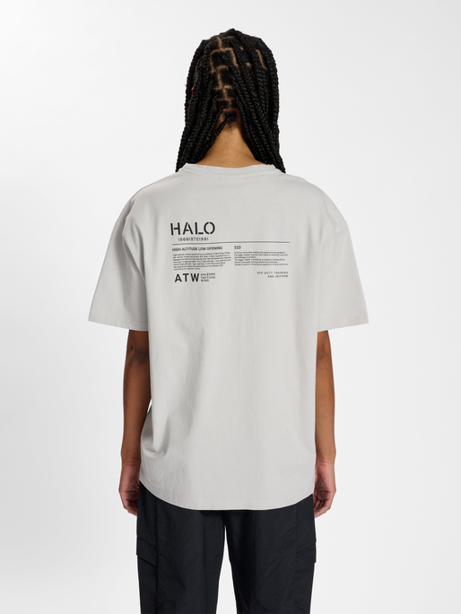HALO HEAVY GRAPHIC T-SHIRT 223, HARBOR MIST, model