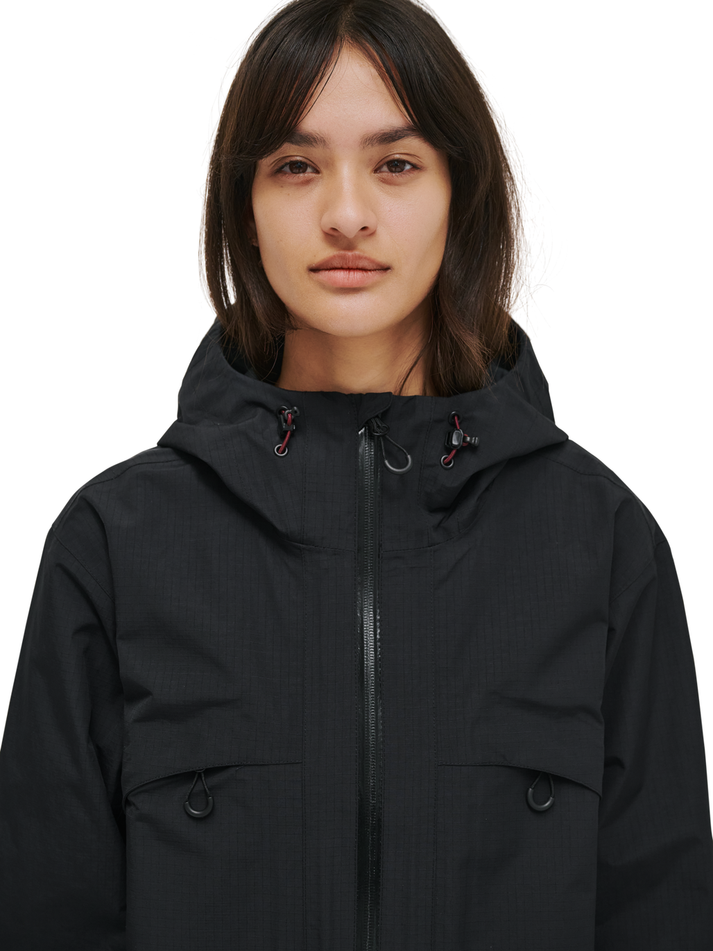 HALO DBU ASSET JACKET, BLACK, model