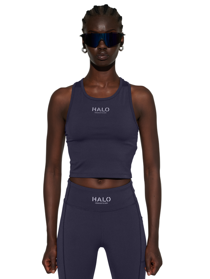 HALO WOMEN TRAINING TOP, DEEP WELL/DEEP WELL, model