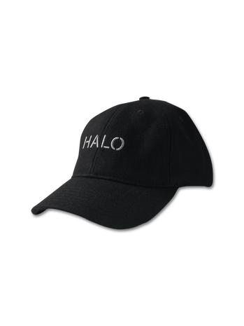 HALO WOOL CAP, BLACK, packshot