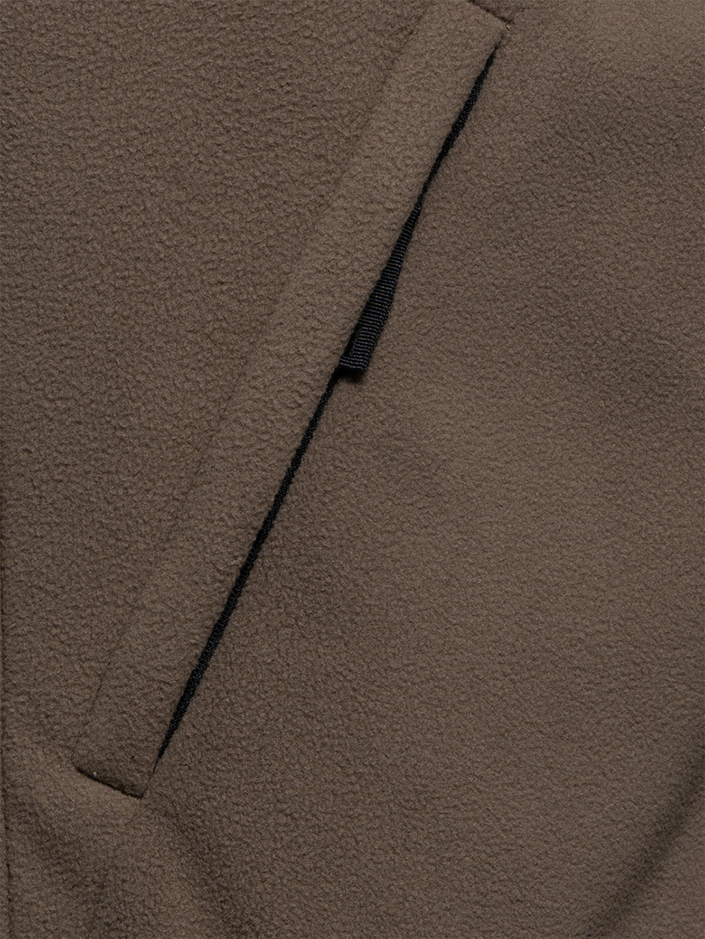 HALO BLOCKED FLEECE VEST, CHOCOLATE CHIP, packshot