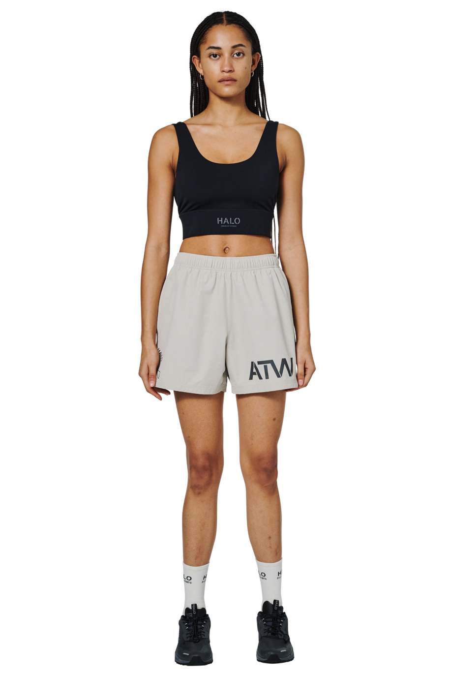 HALO SHORTS, SILVER LINING/BLACK REFLECTIVE, packshot