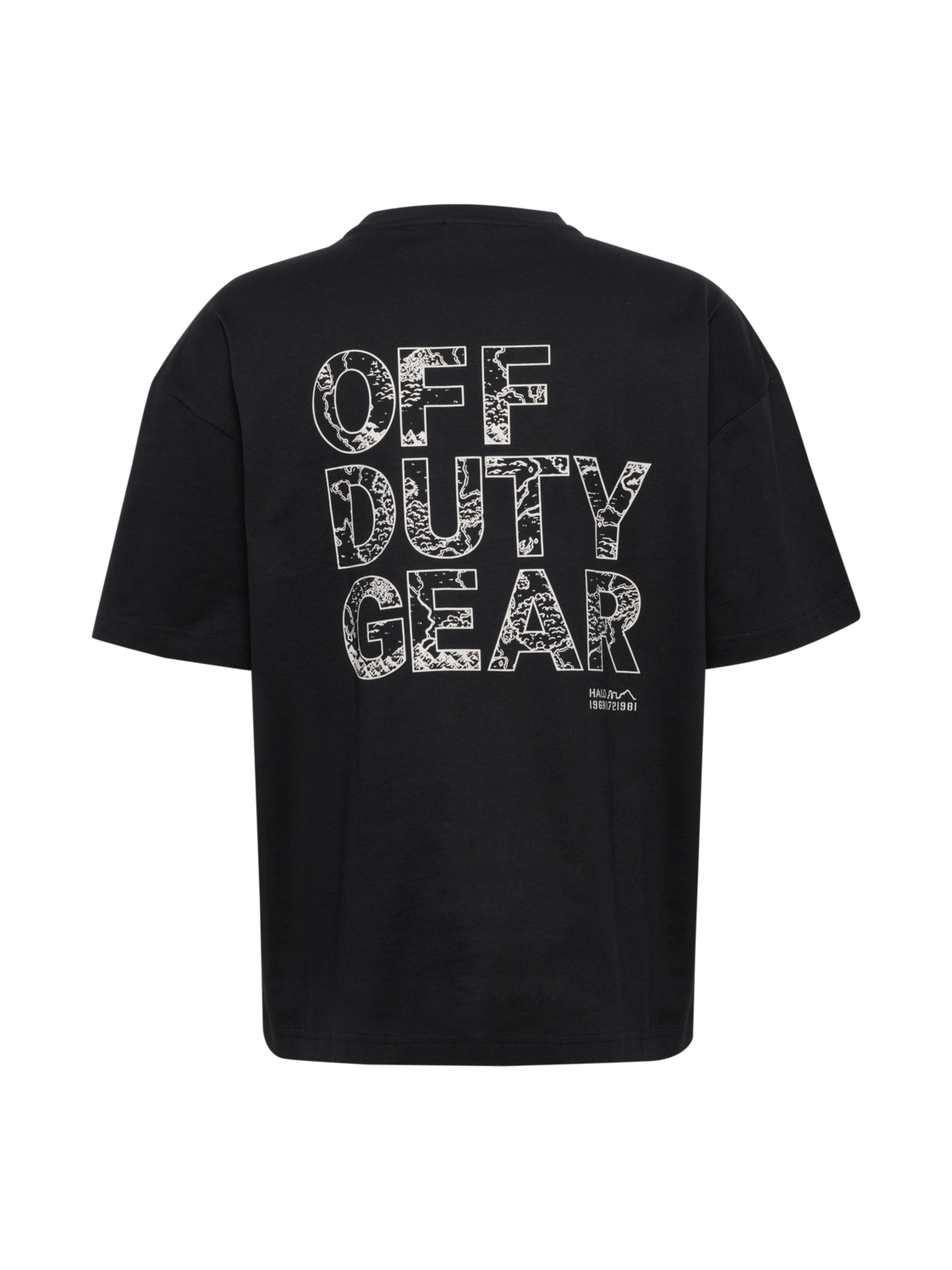 HALO GRAPHIC T-SHIRT BOXY 01, BLACK, packshot