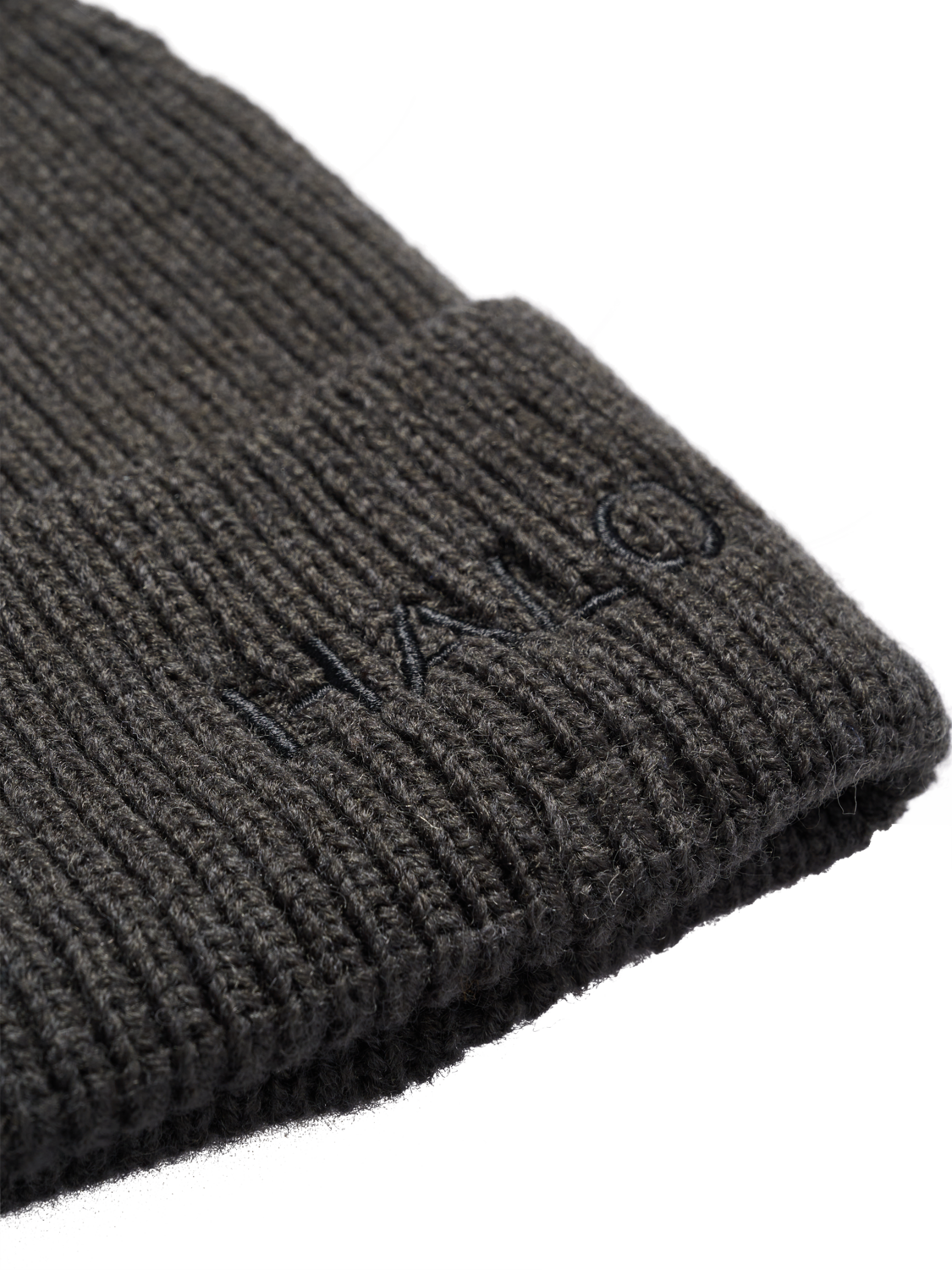 HALO WOOL MIX BEANIE, RAVEN, packshot
