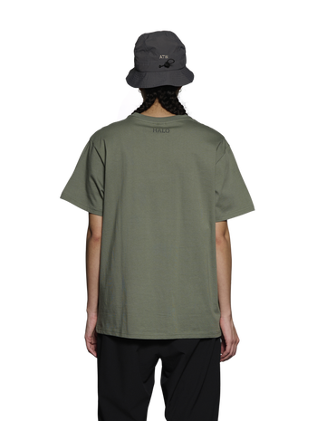 HALO LNT GRAPHIC T-SHIRT, AGAVE GREEN, model