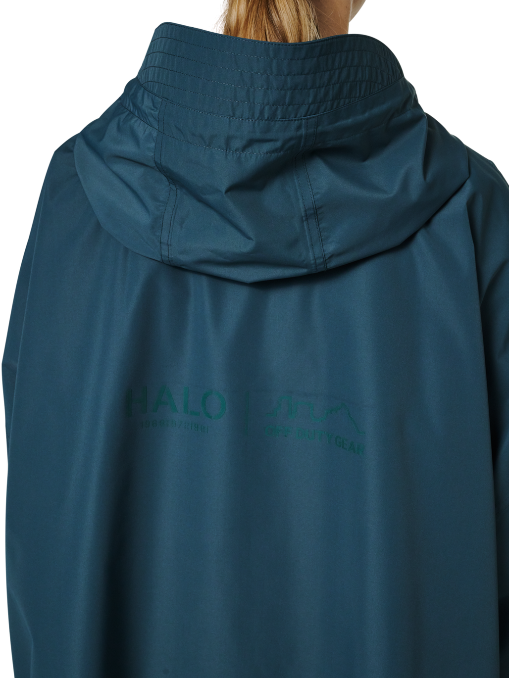 HALO RAINCOVER, DARK SLATE, model