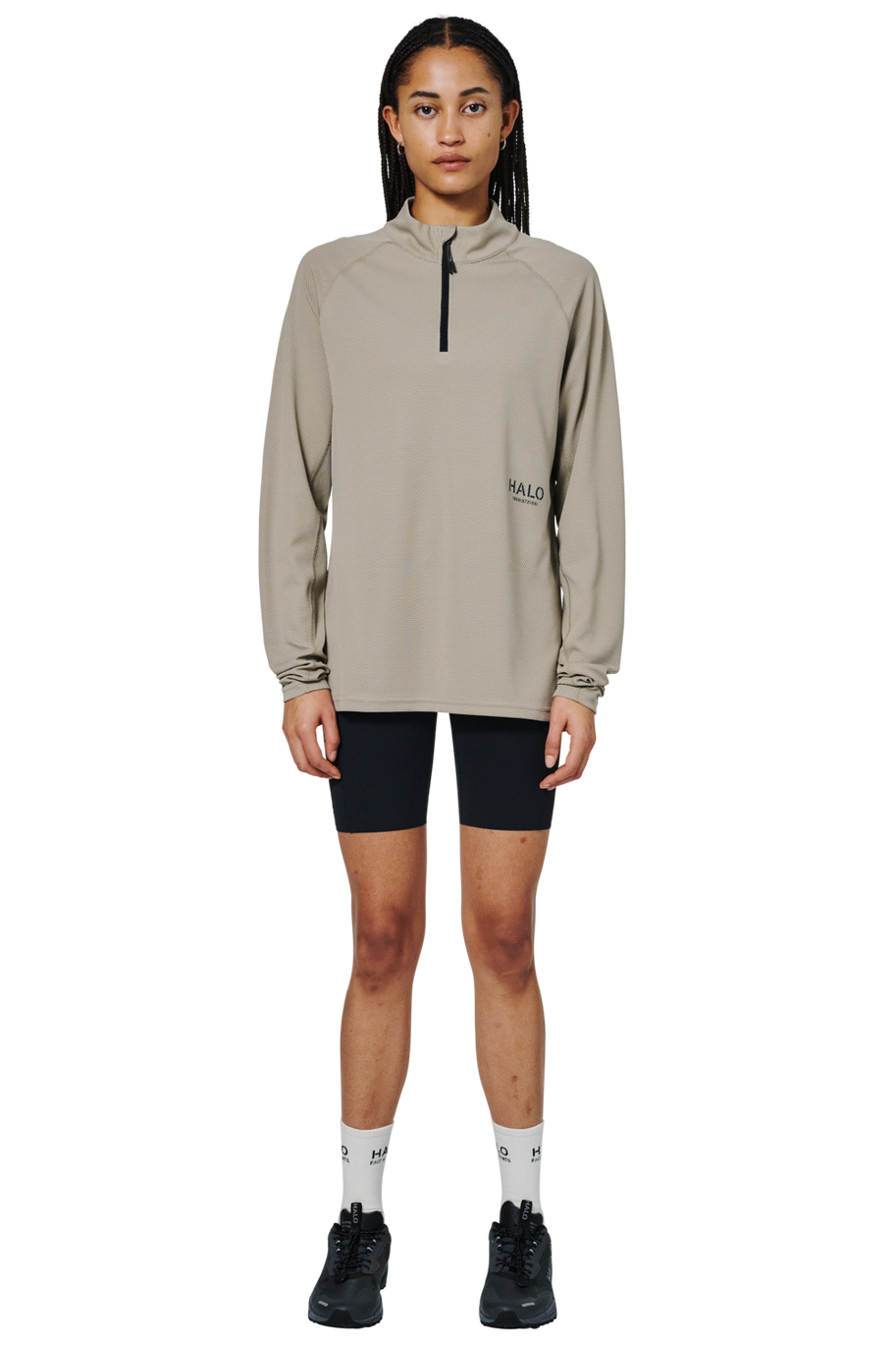HALO SORONA HALF ZIP, SENECA ROCK, packshot